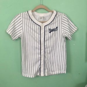 White Baseball Jersey